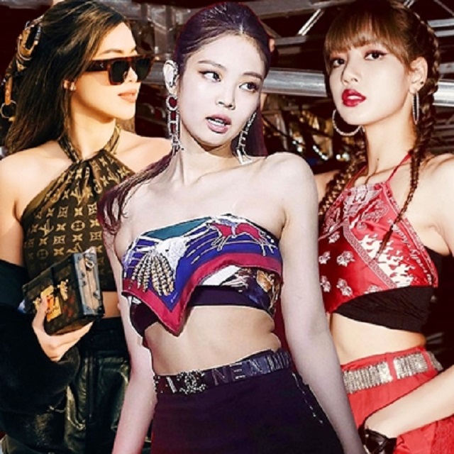 PHONG CÁCH SEXY CÙNG KHĂN BANDANA LÀM ÁO 21