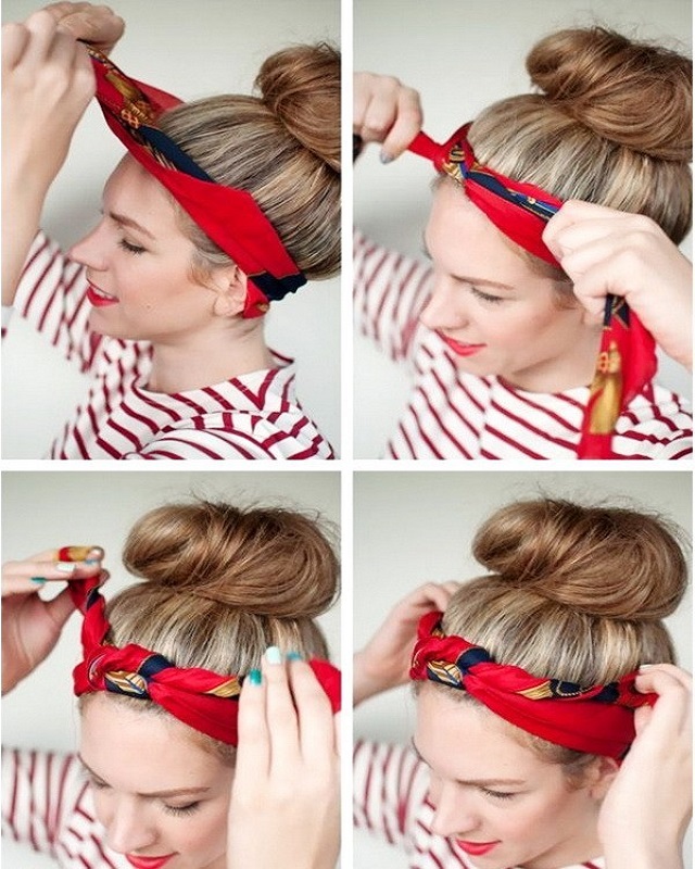 Muôn kiểu sử dụng khăn lớp ấn tượng (Phần 1) 12 Muôn kiểu sử dụng khăn lớp ấn tượng (Phần 1) 11