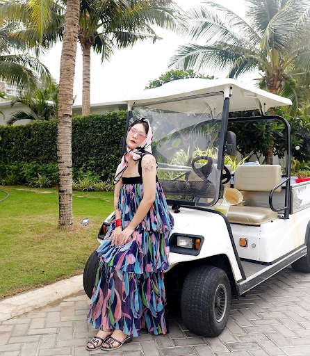 Khăn bandana - Mix đồ cho ngày hè năng động 7