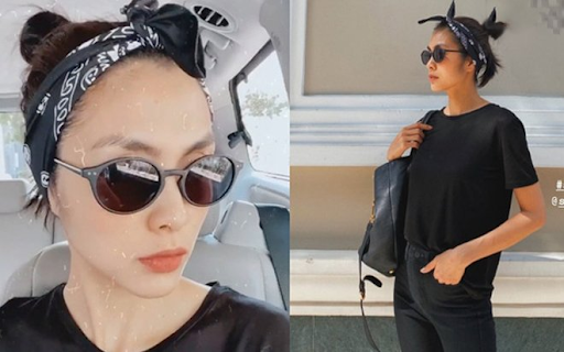 Khăn bandana - Mix đồ xuống phố cưc xinh cho các nàng 2 khăn bandana