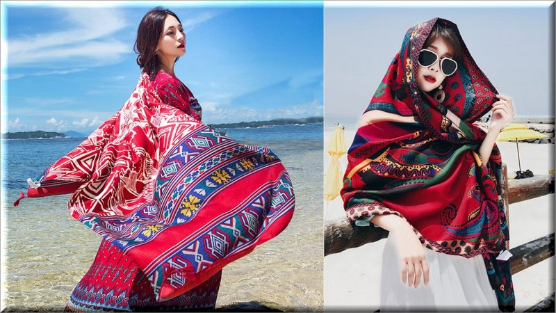 CÔNG DỤNG KHĂN BANDANA KÍCH THƯỚC VUÔNG 148CM 1