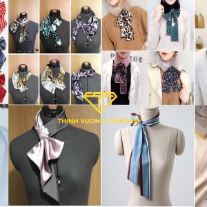 Sản xuất khăn đồng phục, cà vạt đồng phục theo yêu cầu 36
